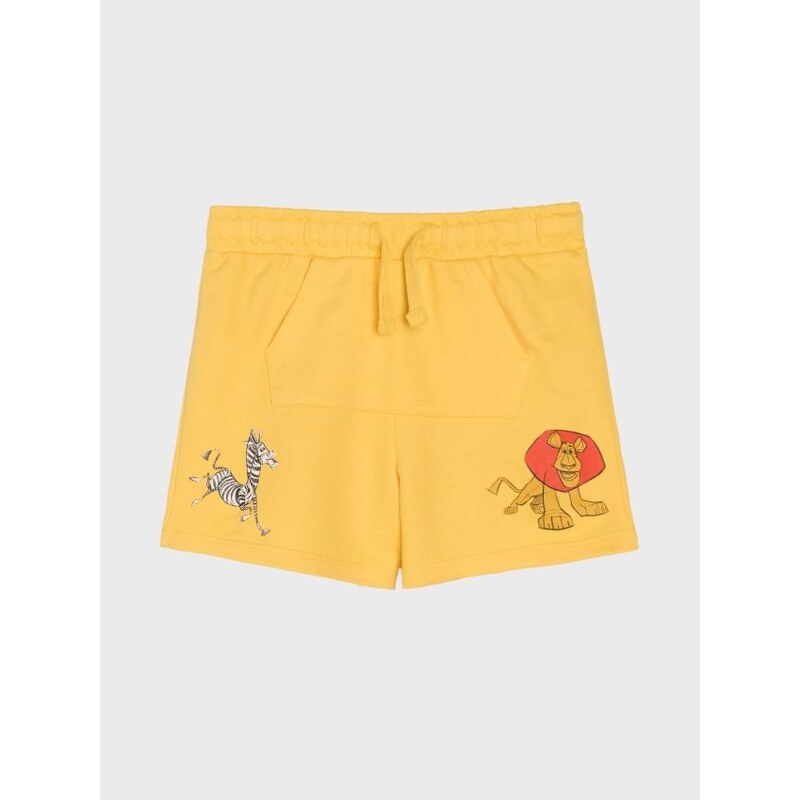 Sinsay - Kraťasy The Madagaskar - žltá 65750033