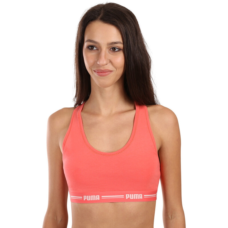 Dámska športová podprsenka Puma růžová (604022001 025) 63046887