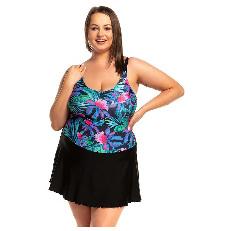 Spin Plavky šaty Korfu modré s kvetmi 49891928