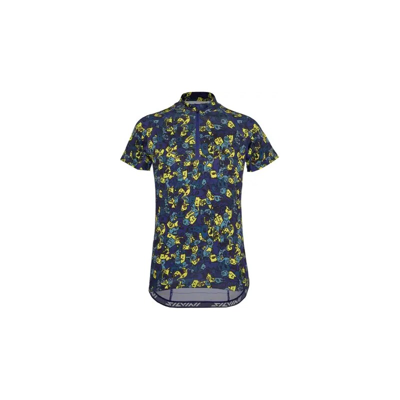 Silvini Scrivia detský dres krátky rukáv Blue/Neon vel. 122-128 63051645