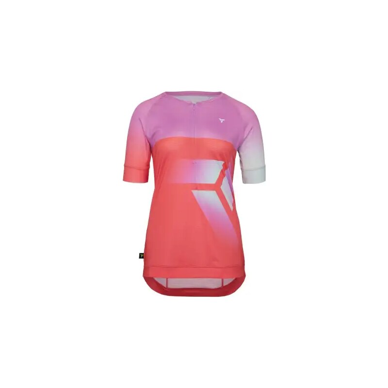 Silvini Stabina dámsky voľný dres krátky rukáv Blush/Coral vel. M 63051647