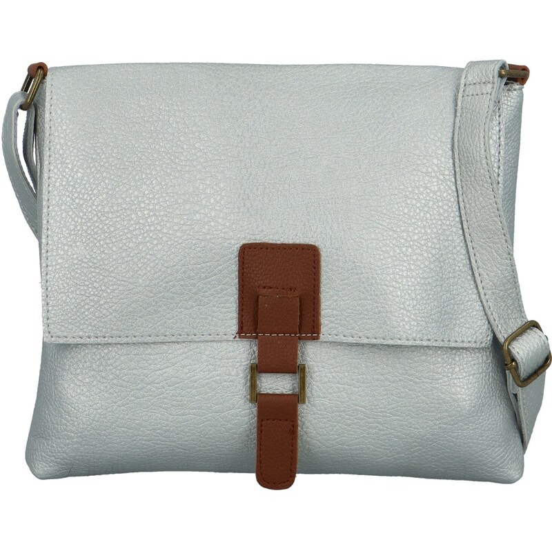 Dámska crossbody kabelka strieborná - MaxFly Jozefína new strieborná 63053069