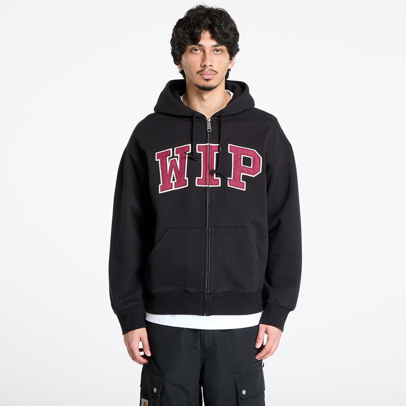 Mikina Carhartt WIP Hooded WIP Sweatshirt UNISEX Black Stone Washed L 63040751