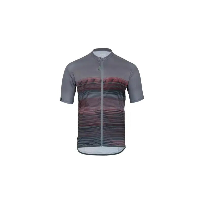 Silvini Turano pánsky voľný dres krátky rukáv Grey/Merlot vel. M 63053303