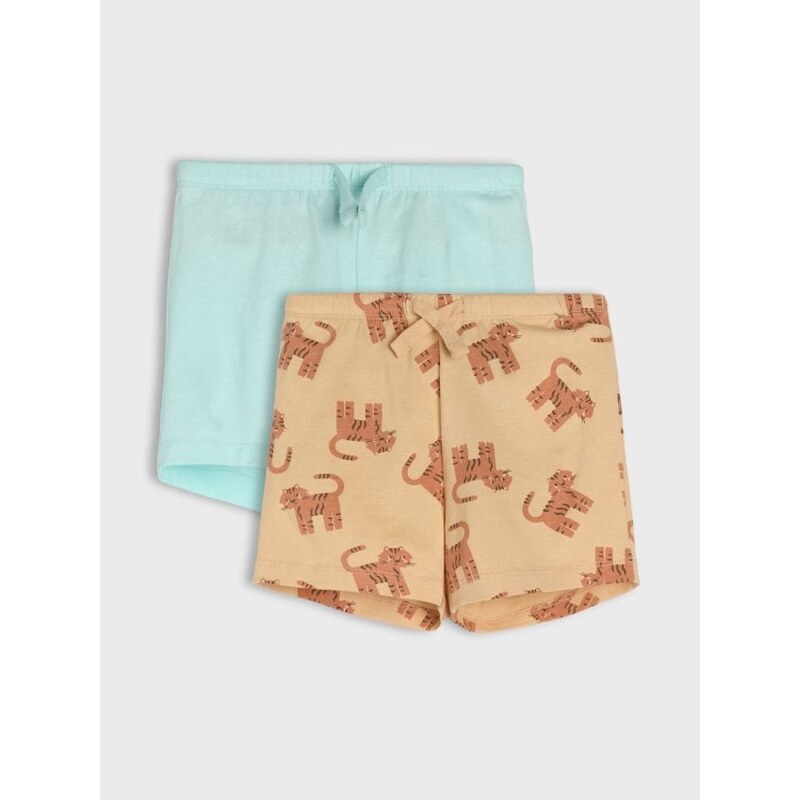 Sinsay - Súprava 2 šortiek - svetlomodrá 65738773