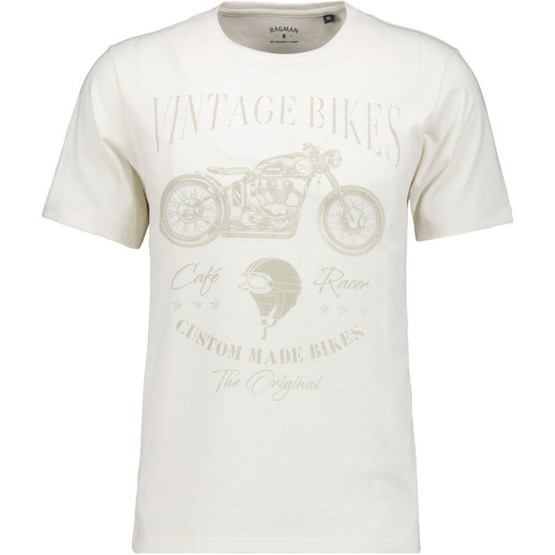 Pánske bavlnené tričko bikes RAGMAN 63053630