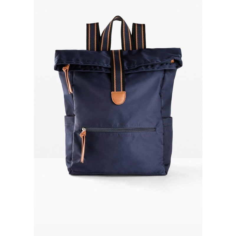 bonprix Ruksak s kontrastnými detailmi, farba modrá 44734579