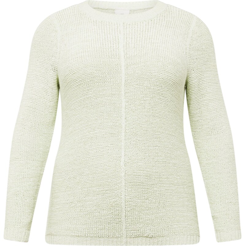 ONLY Carmakoma Sveter NEW FOXY pastelovo zelená 67890155