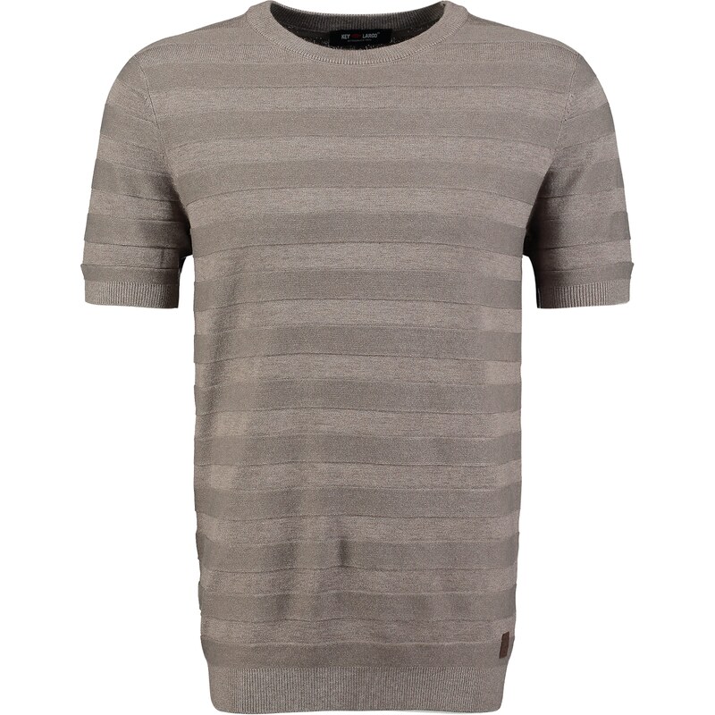 Key Largo Tričko DOCK hnedá / brokátová 63068556