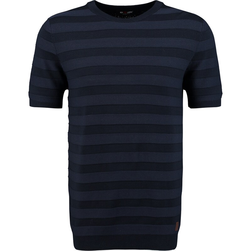 Key Largo Tričko DOCK námornícka modrá / svetlosivá 63068554