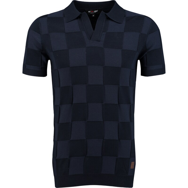 Key Largo Tričko HARBOR námornícka modrá / modrosivá 63068560