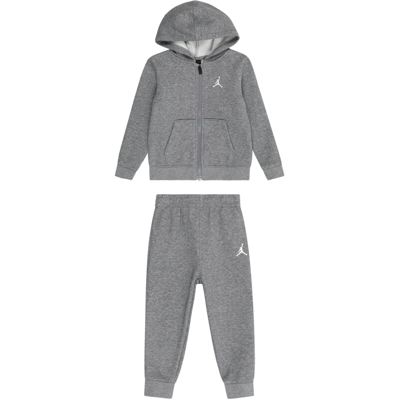 Jordan Joggingová súprava BRKLYN sivá melírovaná / biela 63080379