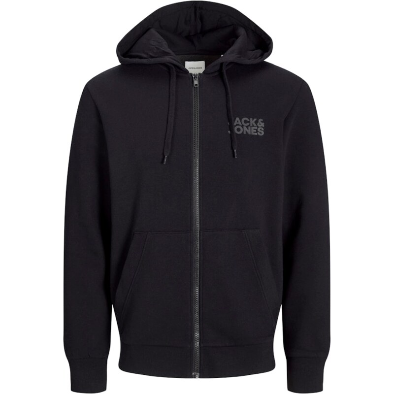 JACK & JONES Tepláková bunda čierna 63069044