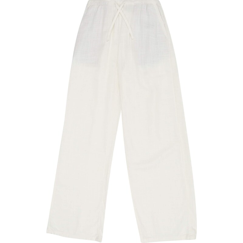 LMTD Nohavice NLFFinen biela melírovaná 63068846