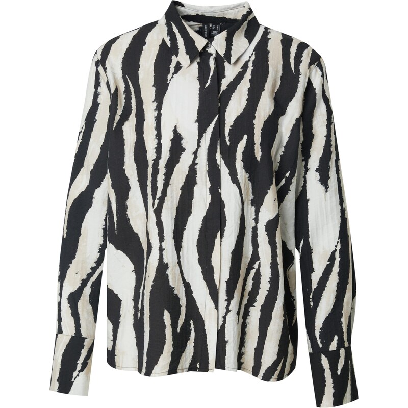 VERO MODA Blúzka VMSara krémová / čierna / biela 63059916