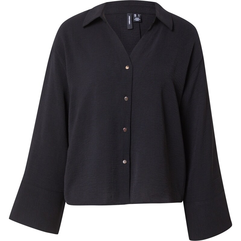 VERO MODA Blúzka VMALVA čierna 63059968