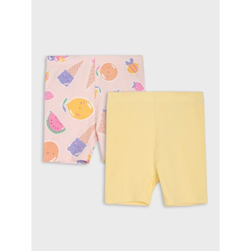 Sinsay - Súprava 2 legín - pastelová ružová 65748031