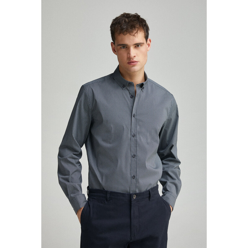 SPRINGFIELD Pánska vzorovaná košeľa 63062699