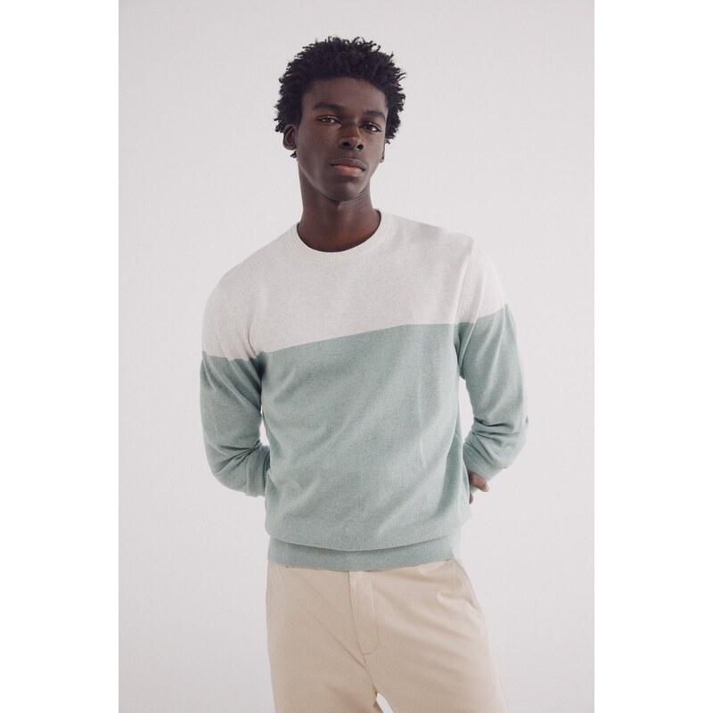 SPRINGFIELD Dvojfarebný pánsky sveter 63062807