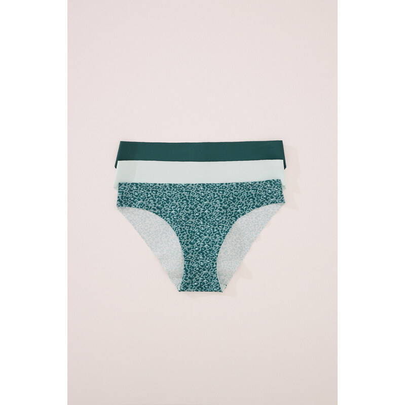 womensecret 3-balenie klasickýh nohavičiek z mikrovlákna 63062849