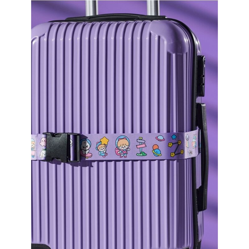 Sinsay - Popruh na batožinu - fialová 65744158