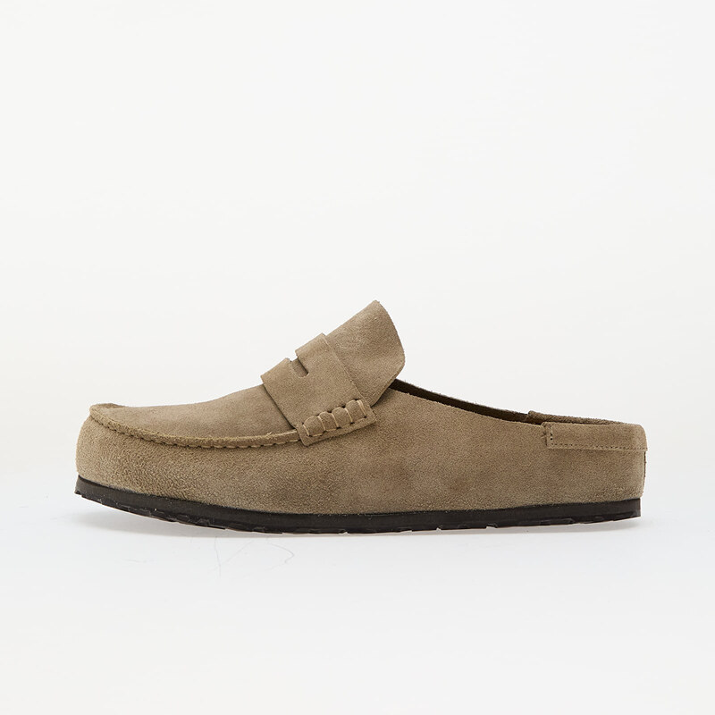 Birkenstock Naples Wrapped Suede Leather Taupe 63071864