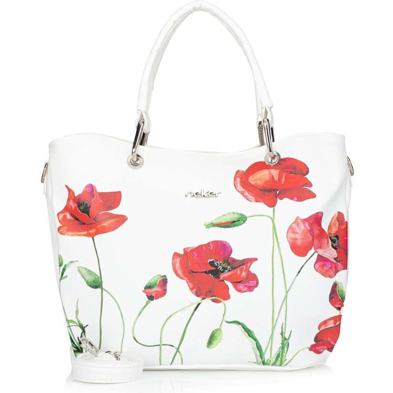 Dámska kabelka RIEKER C2434-MAK4 biela W5 63071834