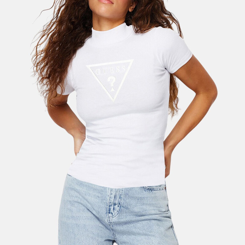 Dámské bílé triko Guess 56187 63071894