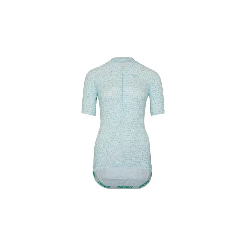 SIlvini Catirina dámsky dres krátky rukáv Cloud/Green vel. S 63072803