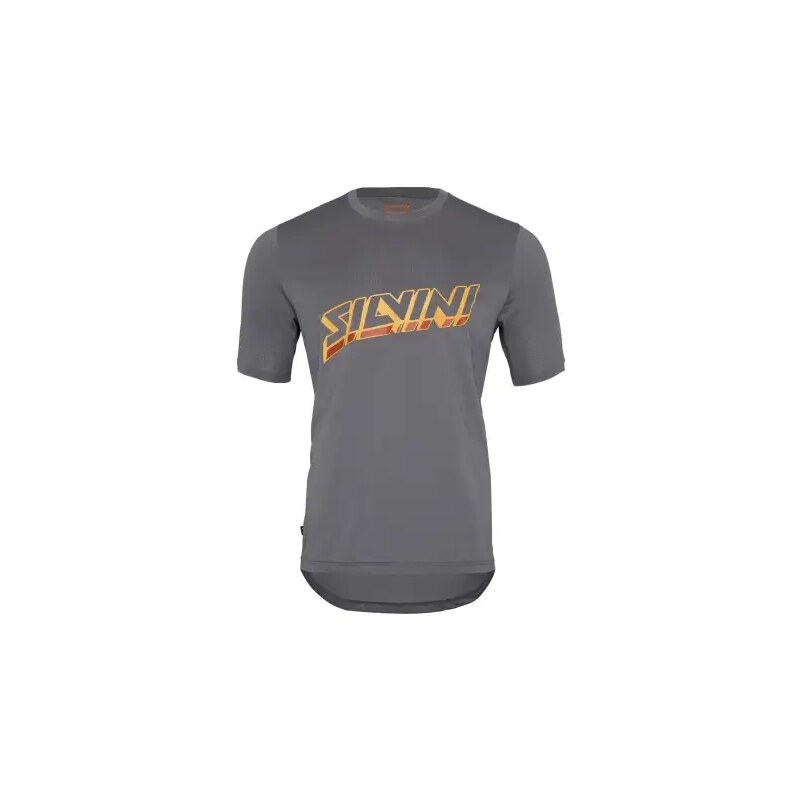 Silvini Denno pánsky voľný dres krátky rukáv Grey/Tiger vel. S 63072805