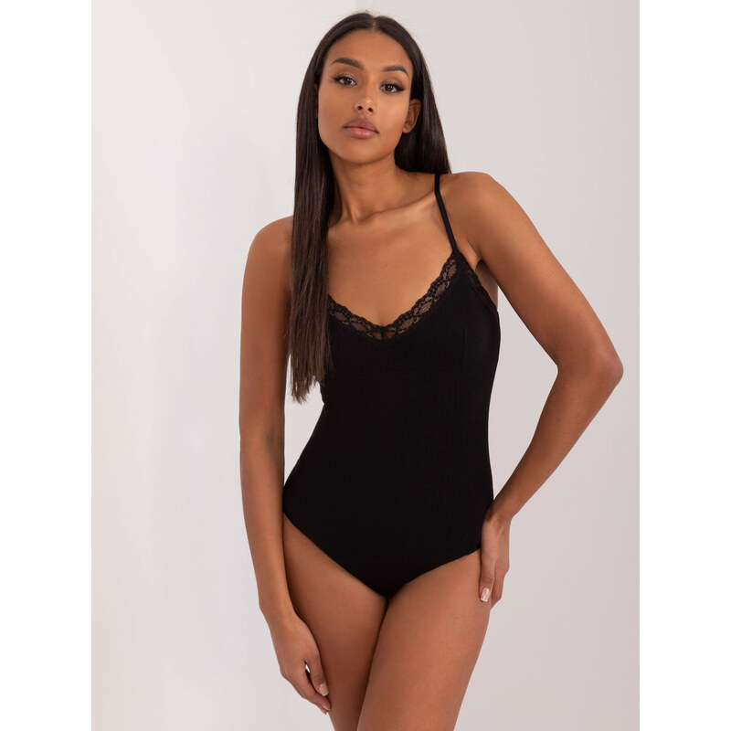 BASIC Čierne body s čipkou BR-BO-2120-black 52673177