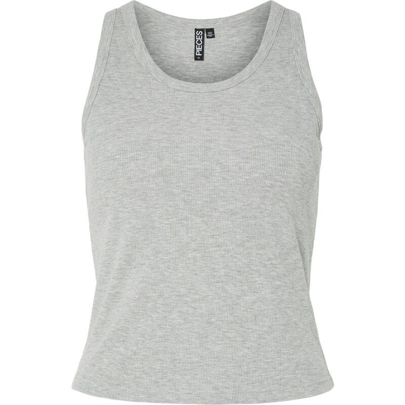 PIECES Top PCANIBI svetlosivá 63135849