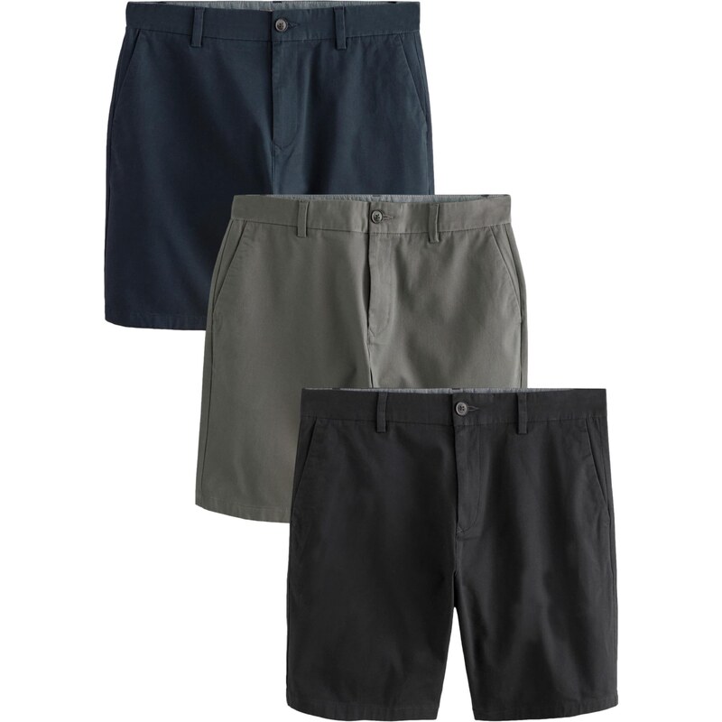 Next Chino nohavice námornícka modrá / tmavosivá / čierna 63080136