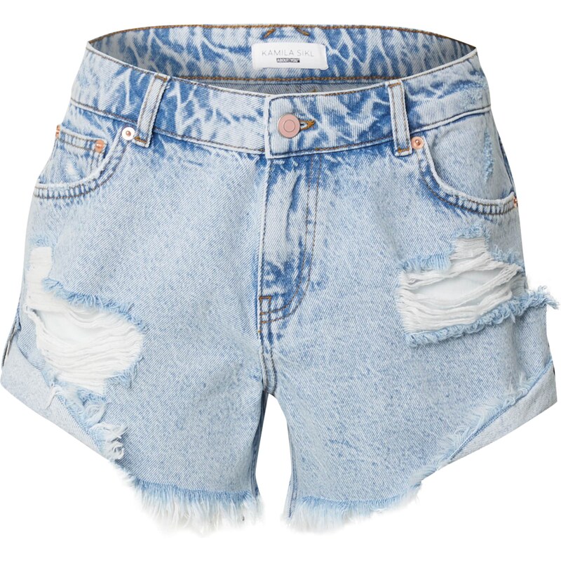 Kamila Šikl Džínsy svetlomodrá 63080411