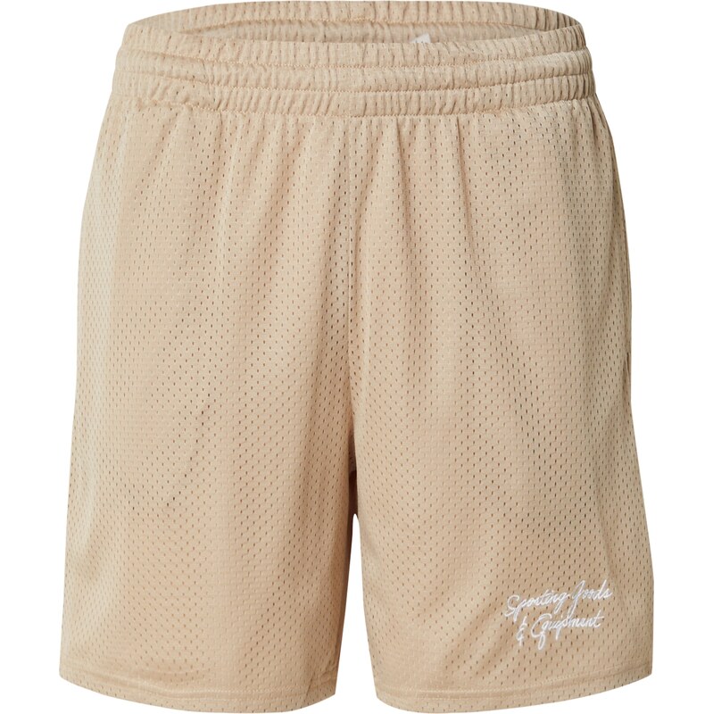 Only & Sons Nohavice ONSDARREN béžová / biela 63080501