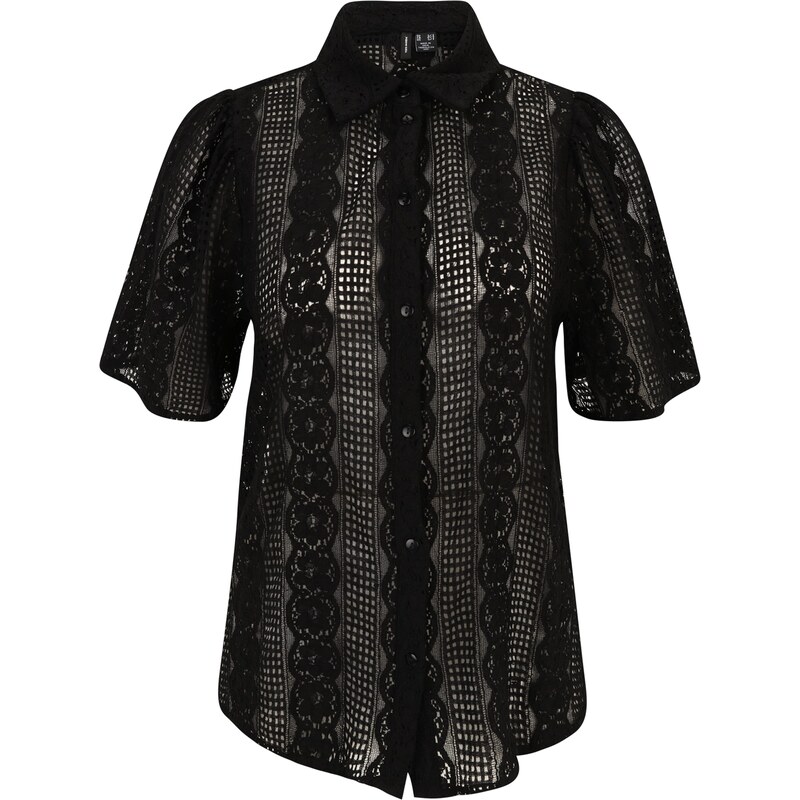 Vero Moda Tall Blúzka VMDELSIE čierna 63080776