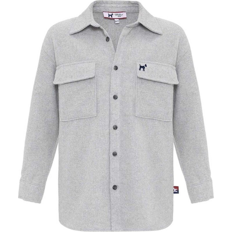 Williot Košeľa sivá melírovaná 63168047