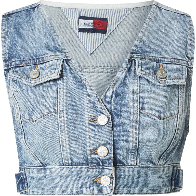 Tommy Jeans Top modrá denim 63080373
