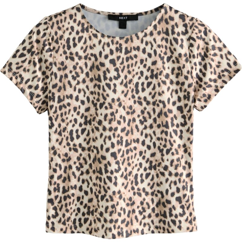 Next Tričko béžová / čierna 63152021