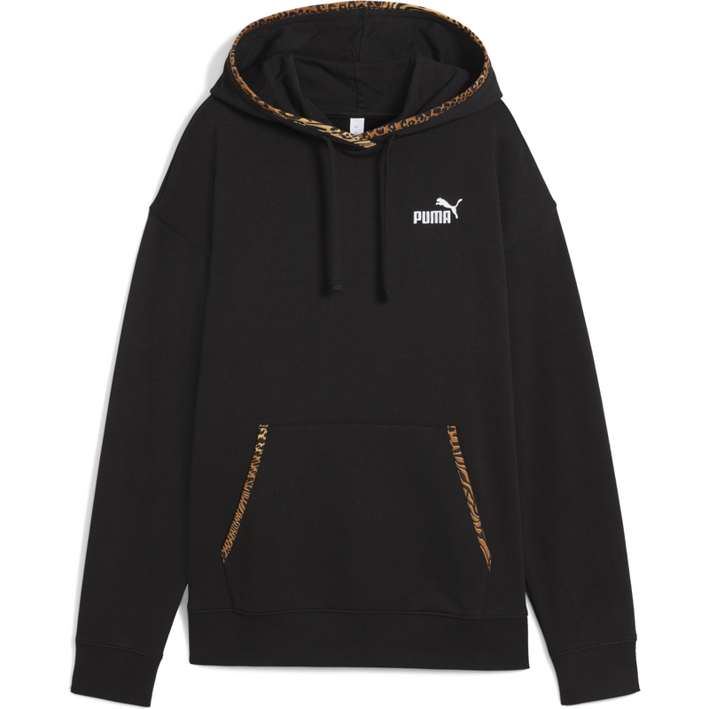 Puma Ess Graphic Animal Comfort Hoodie BLACK 63079147