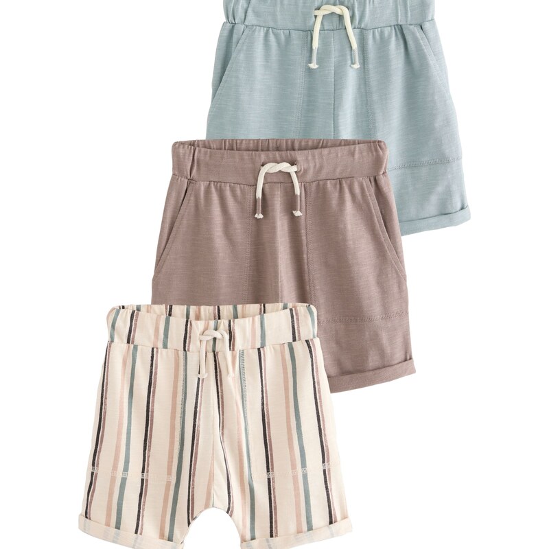 Next Nohavice béžová / hnedá melírovaná / zelená melírovaná 63080093