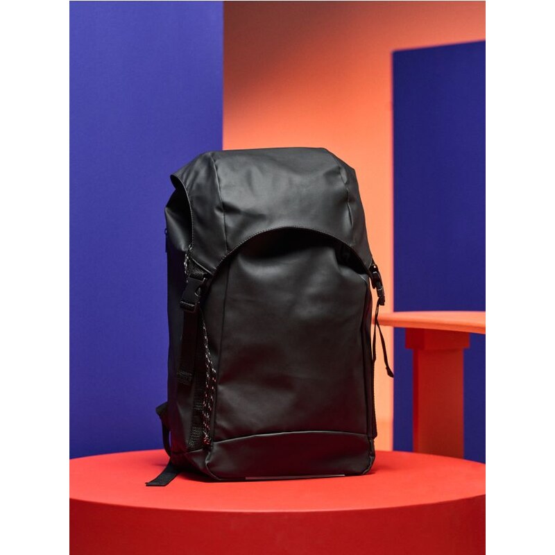 Sinsay - Ruksak s nastaviteľnými remienkami - čierna 65743669