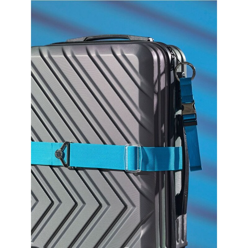 Sinsay - Popruh na batožinu 2 pack - modrá 65744069