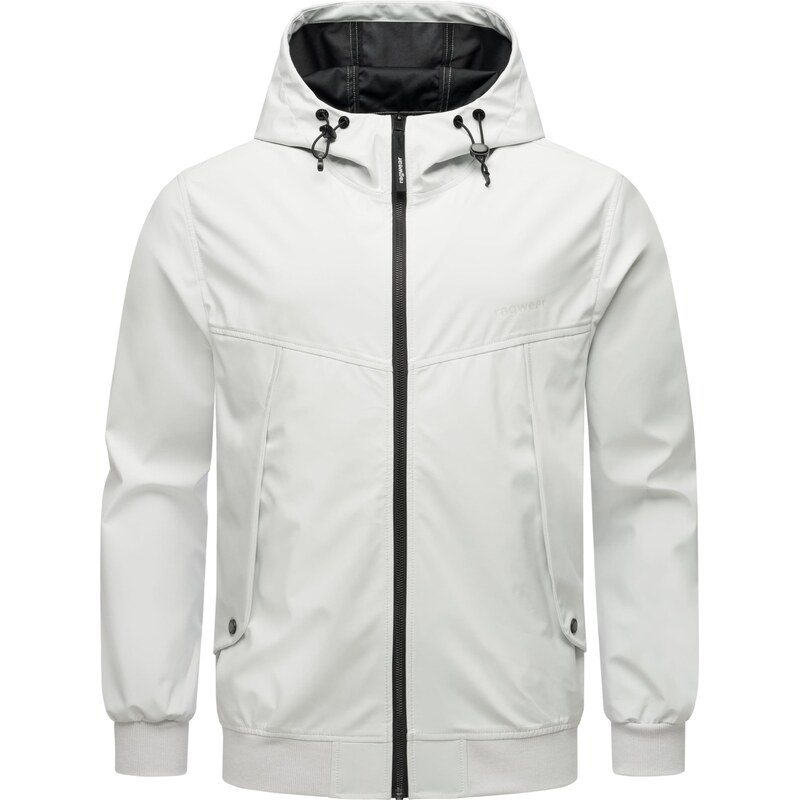 Ragwear Outdoorová bunda Tyller Bonded šedobiela 63158658
