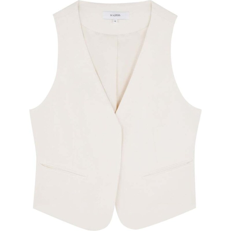 Scalpers Vesta k obleku béžová / biela 63160685