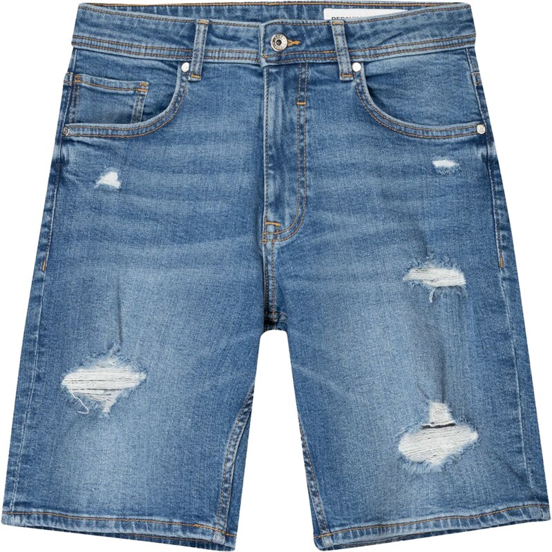 Bershka Džínsy modrá denim 63169296