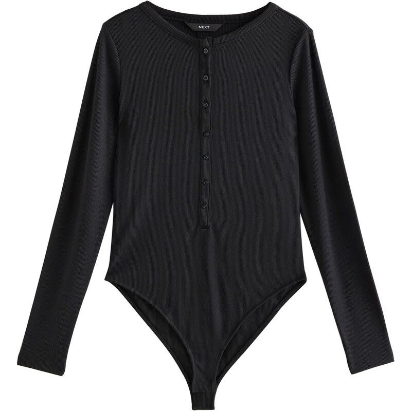 Next Košeľové body čierna 63080060