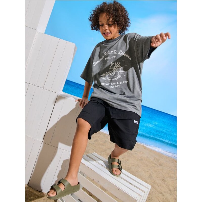 Sinsay - Kraťasy - čierna 65743045