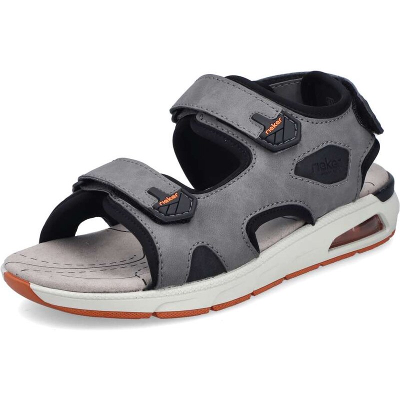 Pánske sandále RIEKER 29151-42 sivá S5 63080977