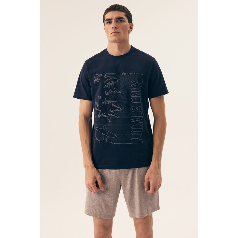 Henderson pánske pyžamo Surf - bavlna 63081226